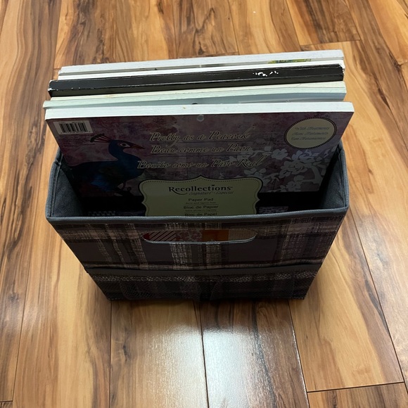 Thirty-One Fold ‘n File; Cozy Plaid; fits standard size hanging file folders. - Picture 5 of 6